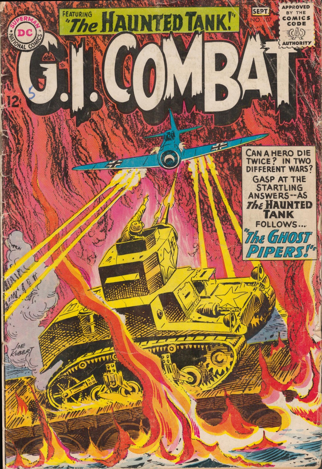 54822: DC COMICS G.I. COMBAT #107 VG Grade 54822: DC COMICS G.I. COMBAT #107 VG Grade