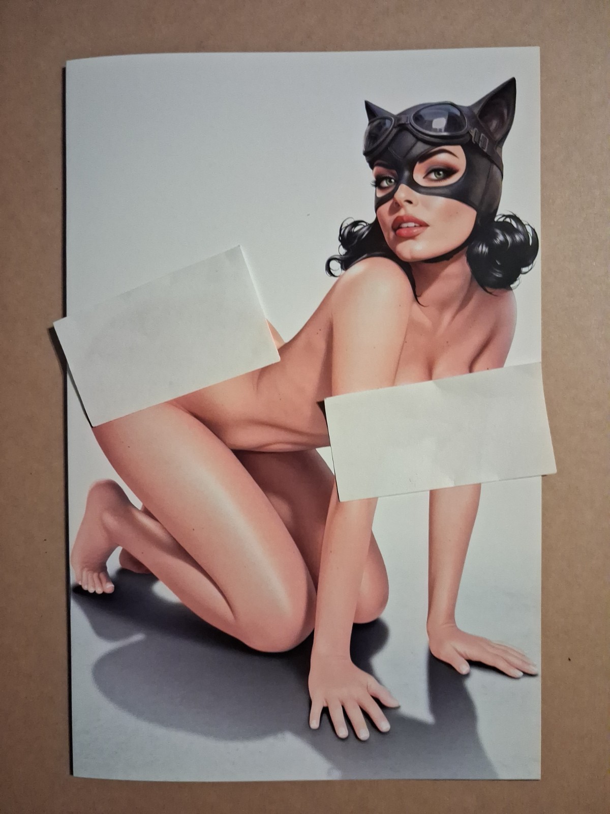 Cool Comics Gallery Black Cat full nudewhite cover LTD 100 Cool Comics Gallery Black Cat full nudewhite cover LTD 100