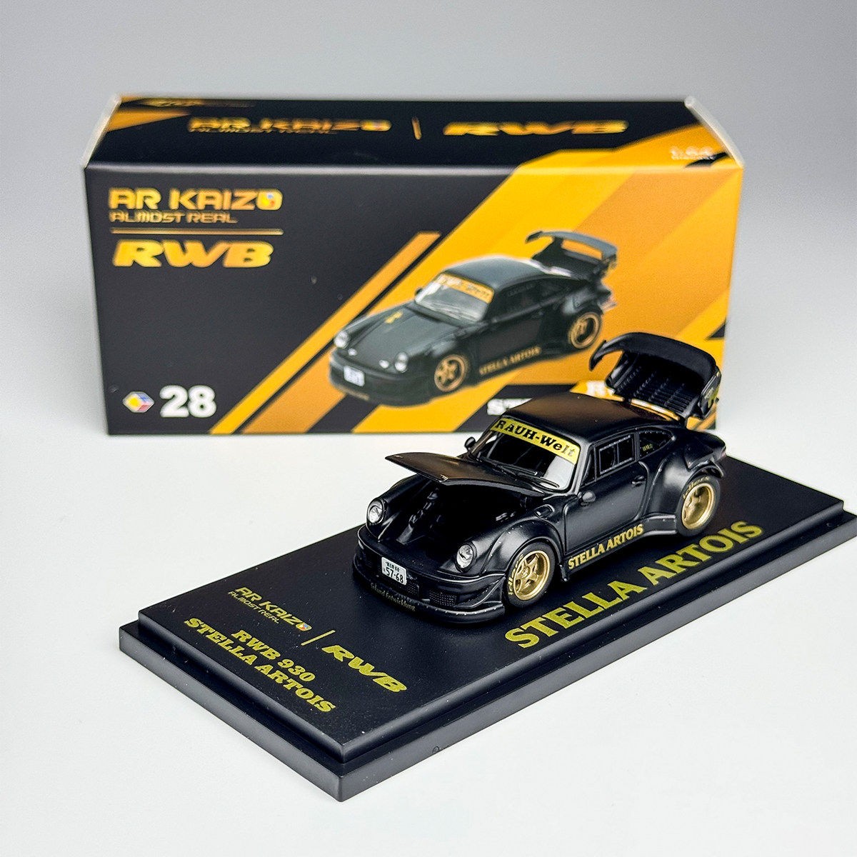 Almost Real 1:64 930 RWB Stella Artois Alloy Car Model Almost Real 1:64 930 RWB Stella Artois Alloy Car Model