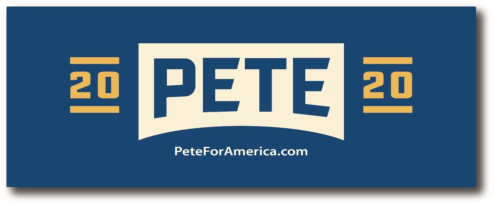 Pete Buttigieg Democrat Election 2020 Bumper Sticker Anti-Trump