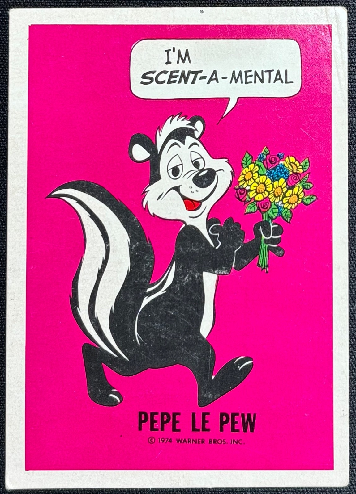 1974 National Periodical Warner Bros Wonder Bread - Pepe Le Pew 1974 National Periodical Warner Bros Wonder Bread - Pepe Le Pew