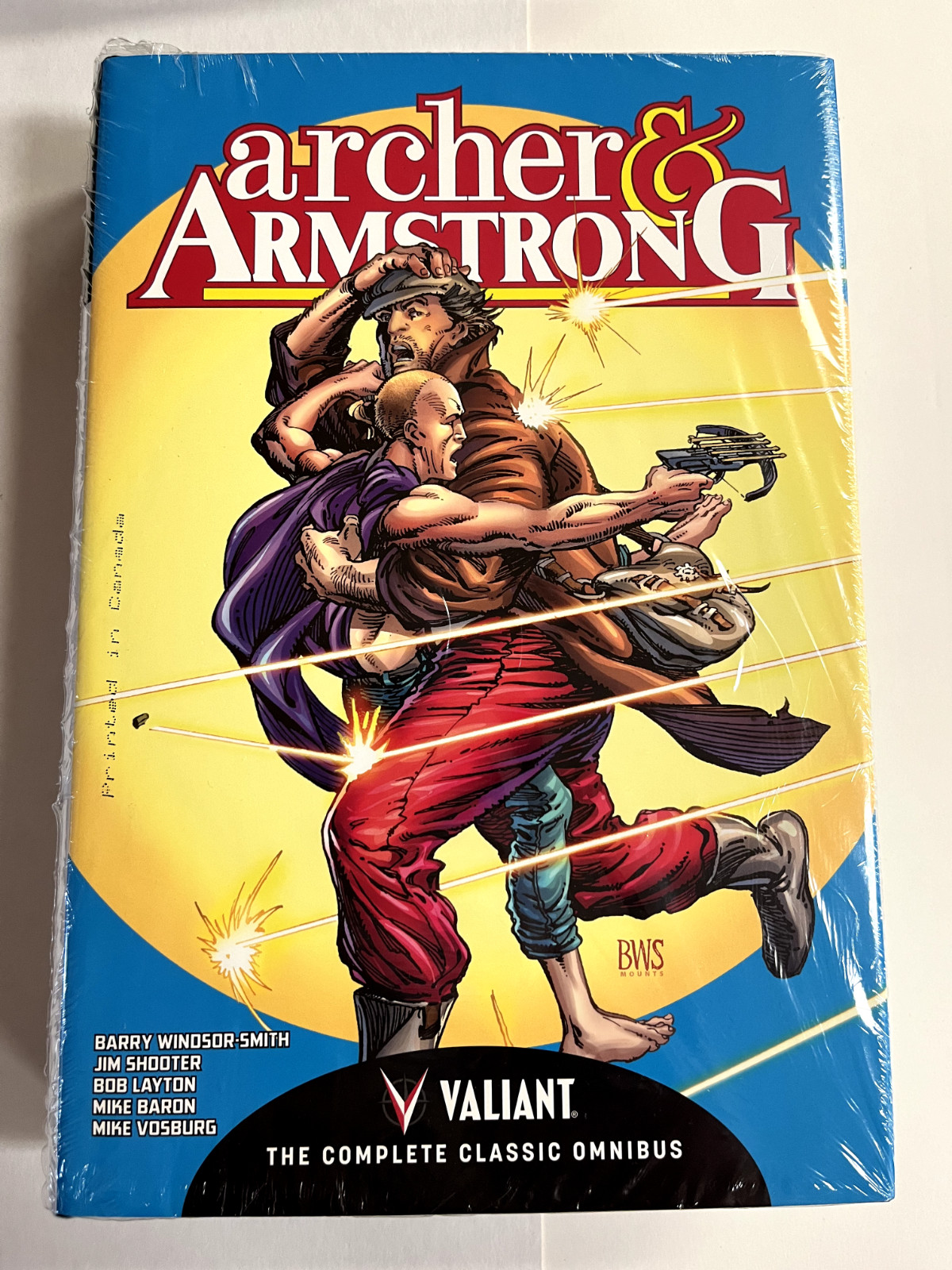 Archer & Armstrong Complete Classic Omnibus Sealed Hardcover HC Valiant Comics Archer & Armstrong Complete Classic Omnibus Sealed Hardcover HC Valiant Comics