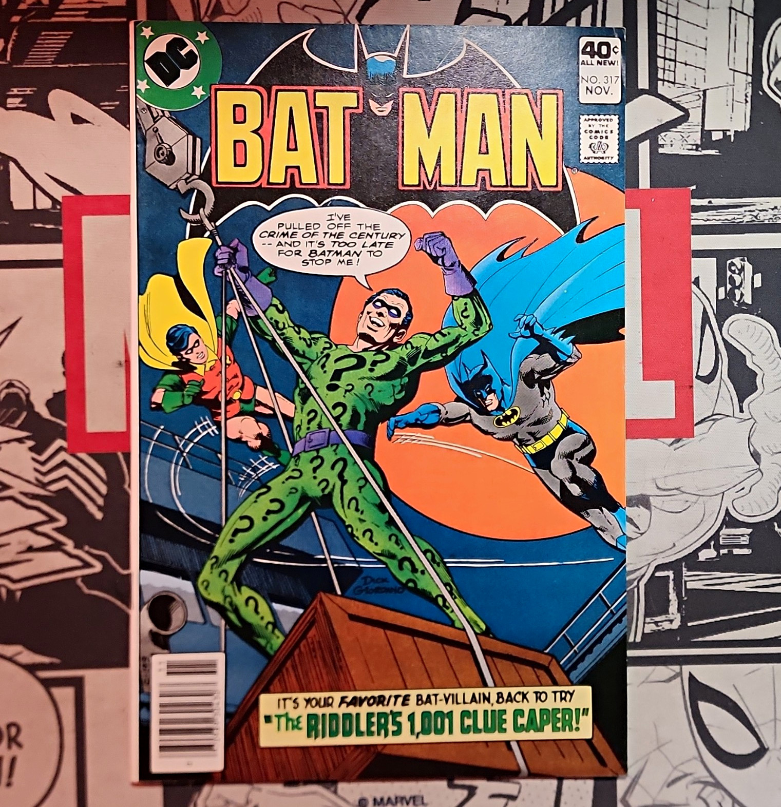 Batman #317 ~ DC Comics ~ Riddler Cover ~ \