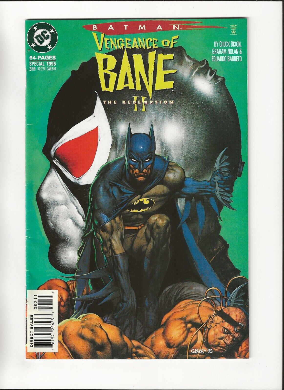 Batman Vengeance of Bane II The Redemption DC Comics Mid Grade 1995