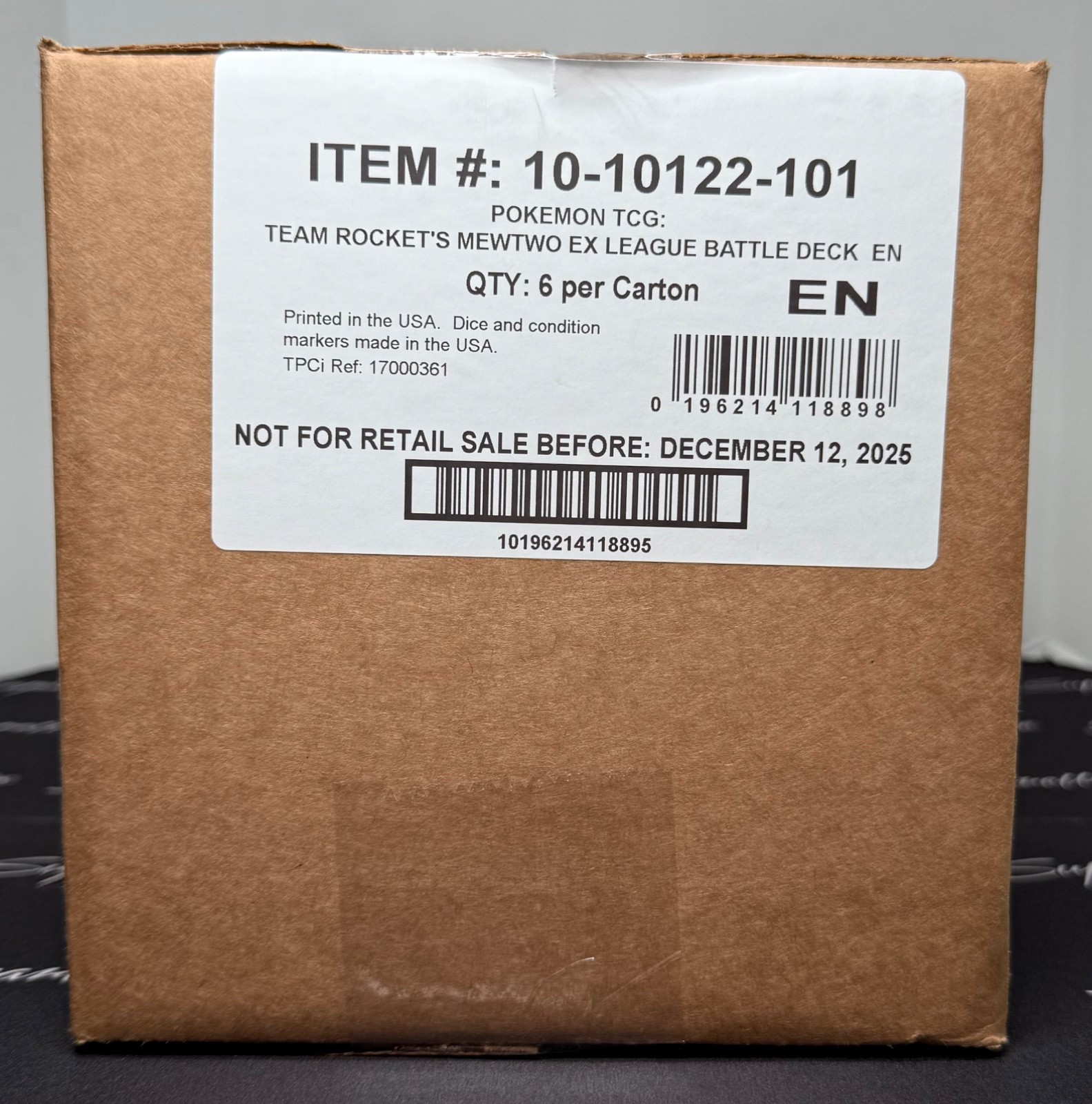 Pokemon Team Rocket's Mewtwo Ex League Battle Deck Case Sealed Pokemon Team Rocket's Mewtwo Ex League Battle Deck Case Sealed