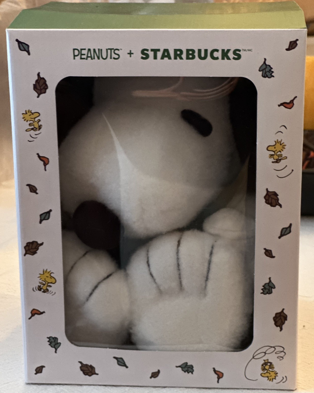 Brand New***Snoopy Plush*** Peanuts x Starbucks drop 