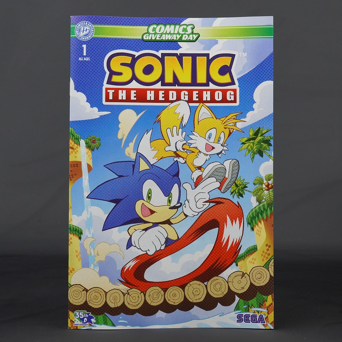 FCBD SONIC THE HEDGEHOG #1 IDW Comics 2026 (W) Flynn (A/CA) Yardley