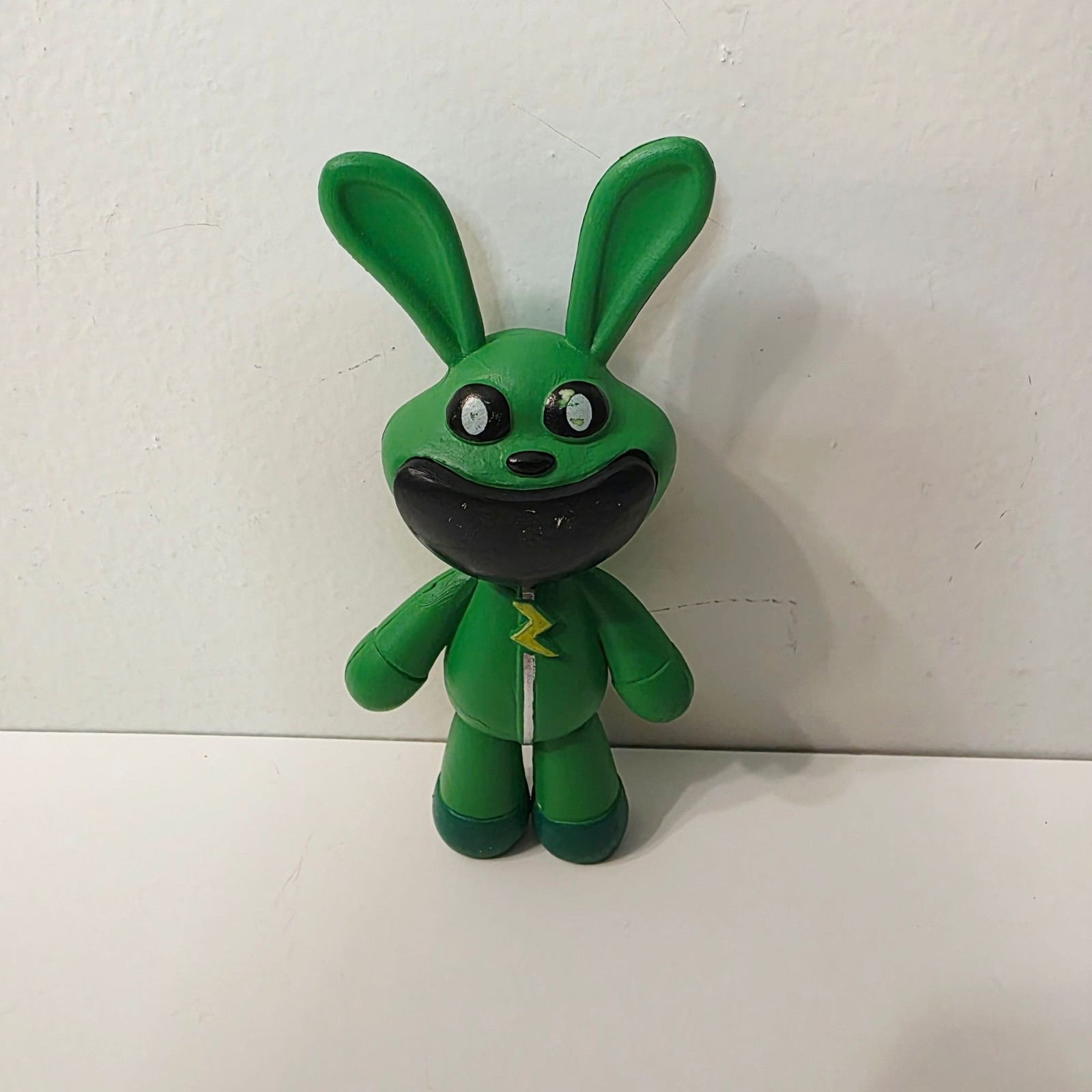 Hoppy Hopscotch Poppy Playtime Green Figure Cake Topper Anthropomorphic Rabbit Hoppy Hopscotch Poppy Playtime Green Figure Cake Topper Anthropomorphic Rabbit