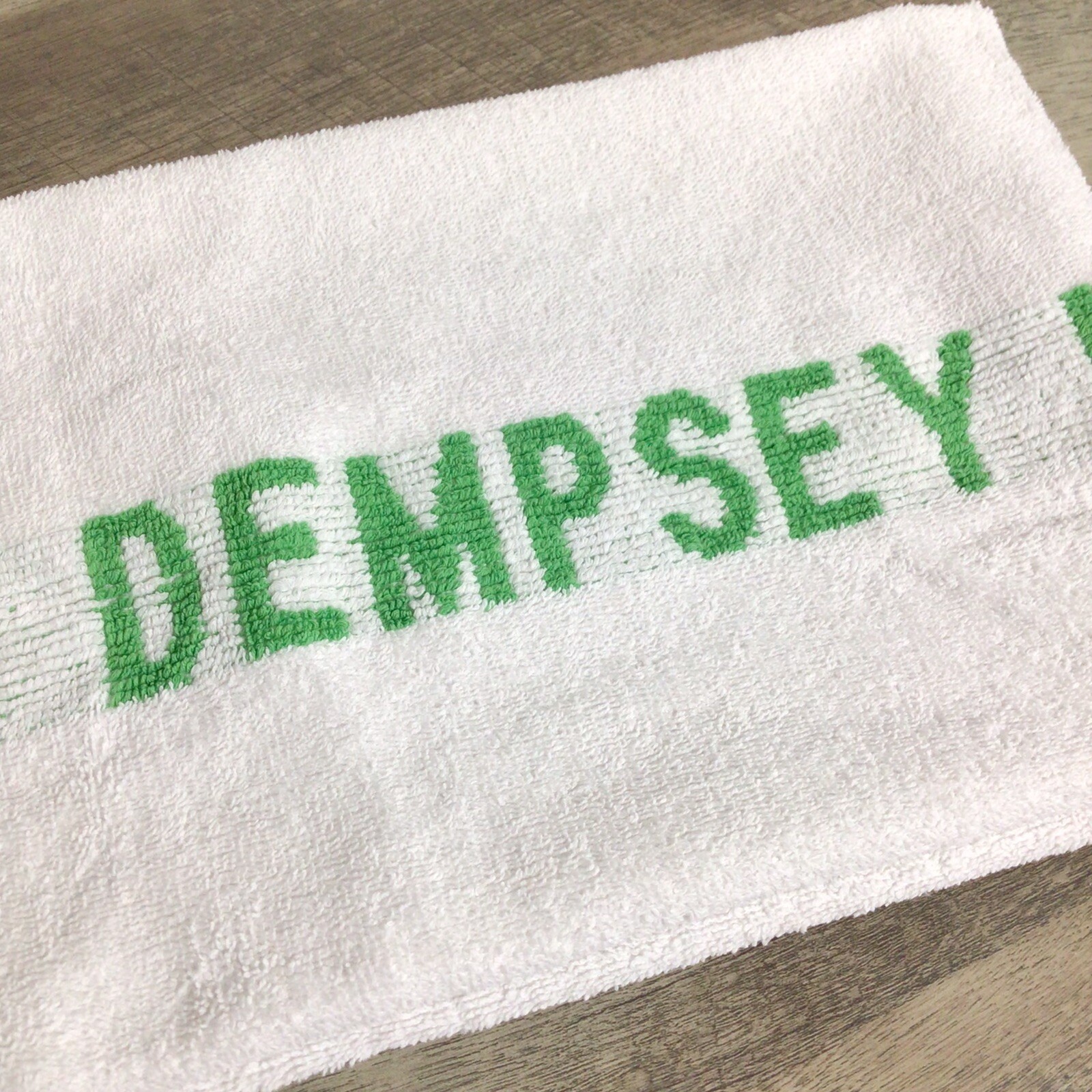 Dempsey Motor Hotel Bath Towel Sandow H.W. LINEN CO Vintage Dempsey Motor Hotel Bath Towel Sandow H.W. LINEN CO Vintage