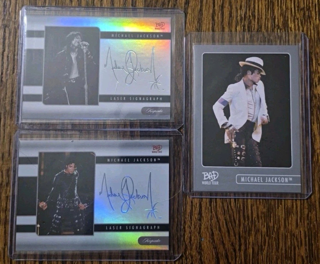 (3x) 2025 Keepsake BAD World Tour Michael Jackson Platinum SP's #/15 π₯ (3x) 2025 Keepsake BAD World Tour Michael Jackson Platinum SP's #/15 π₯