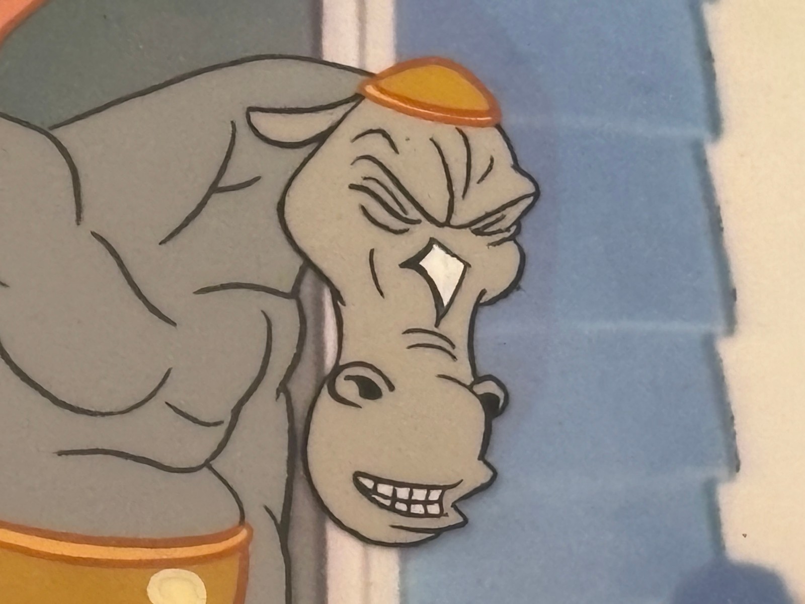 FRAMED TWO Ren and Stimpy Production Cels with COA and seal MR. HORSE