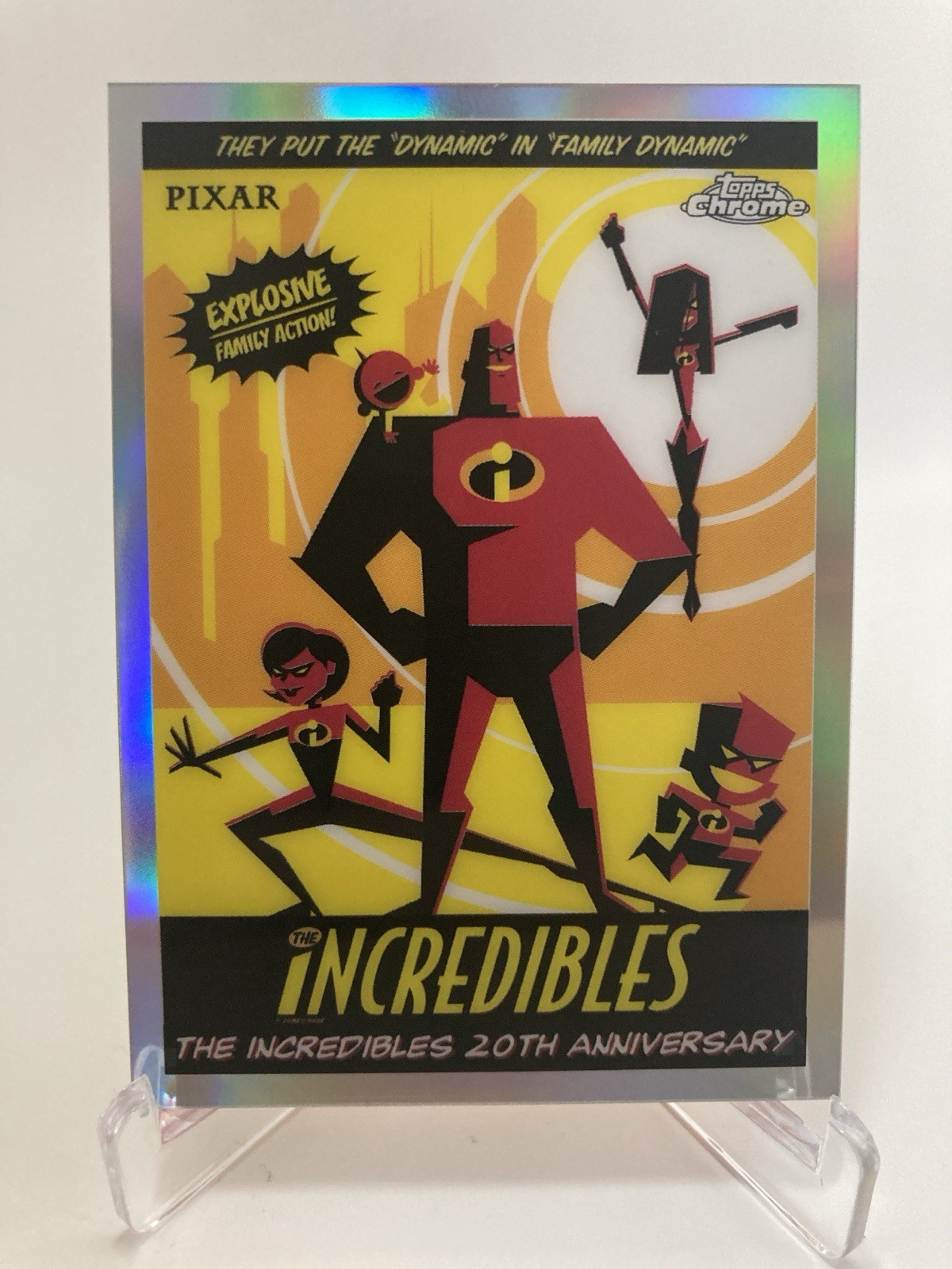 2024 Topps Chrome Disney the Incredibles 20th Anniversary #IN-10 2024 Topps Chrome Disney the Incredibles 20th Anniversary #IN-10