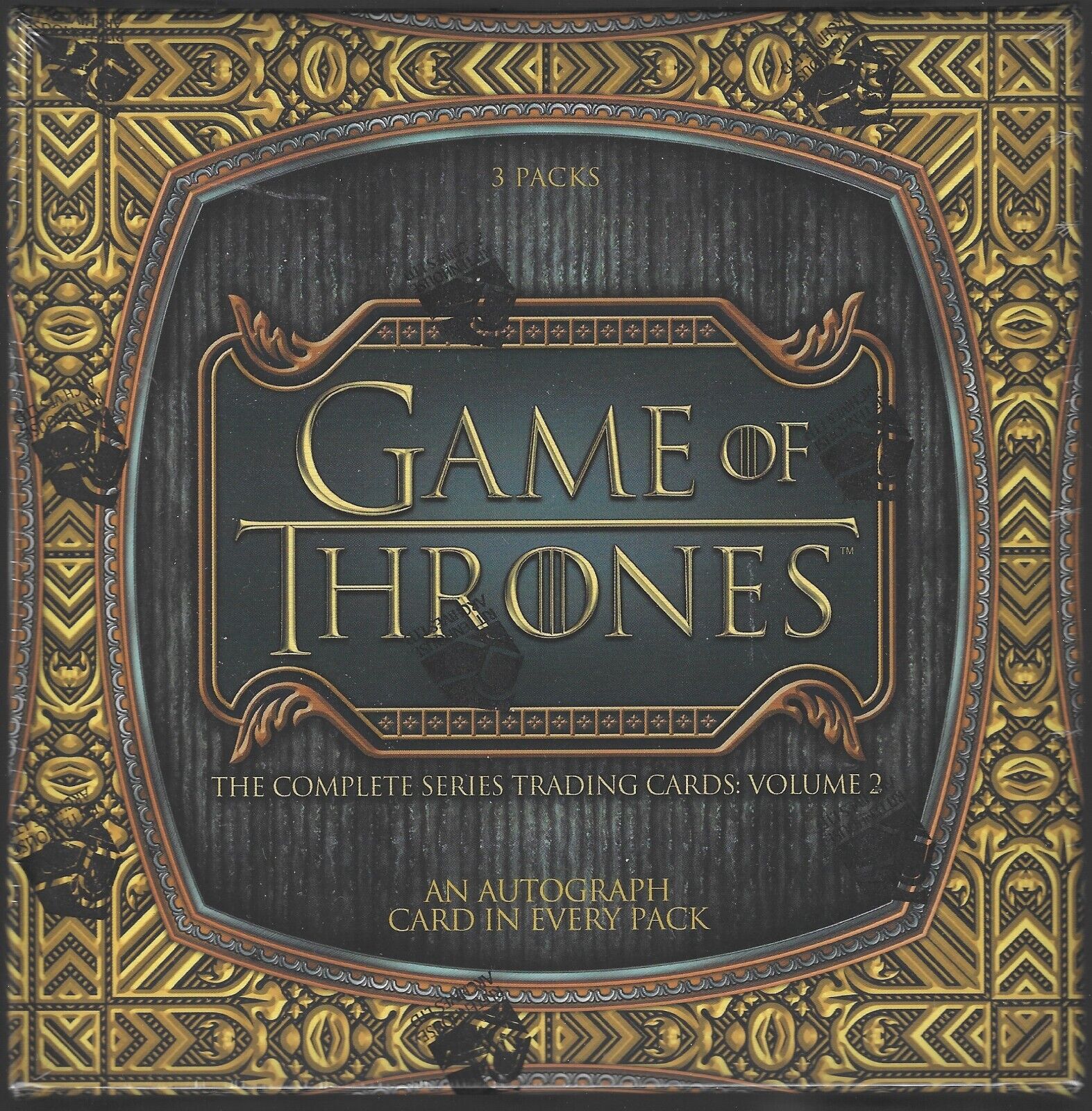 2022 Game Of Thrones Complete Series 2 Sealed Hobby Box 3 Autos + Inserts