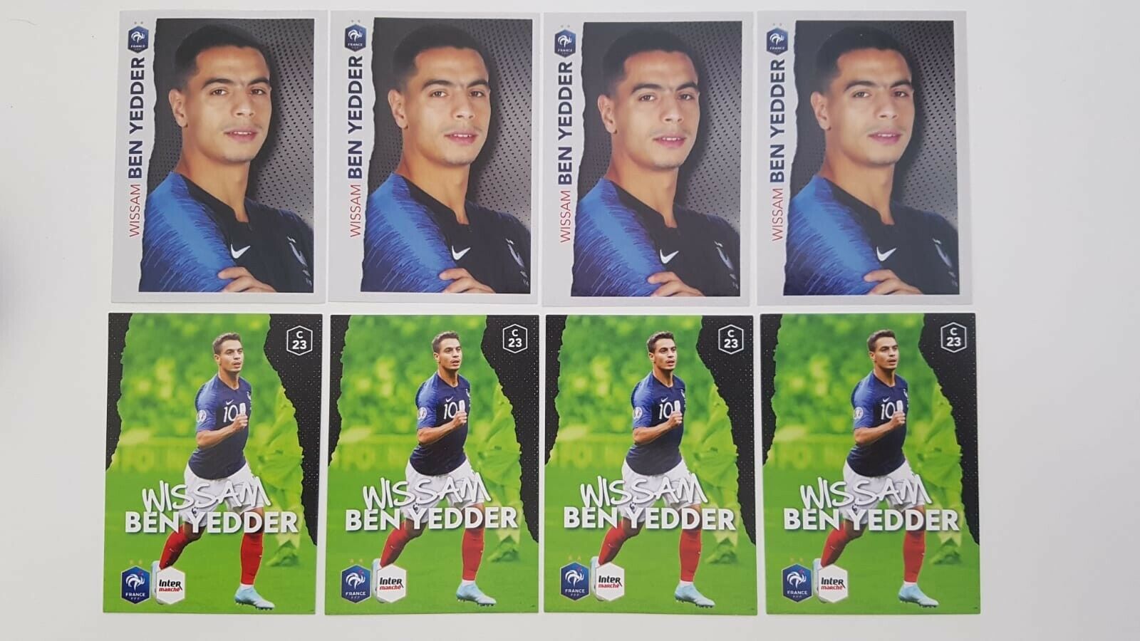 2020 Wissam Ben Yedder EURO PANINI FAMILY STICKERS & CARDS France 