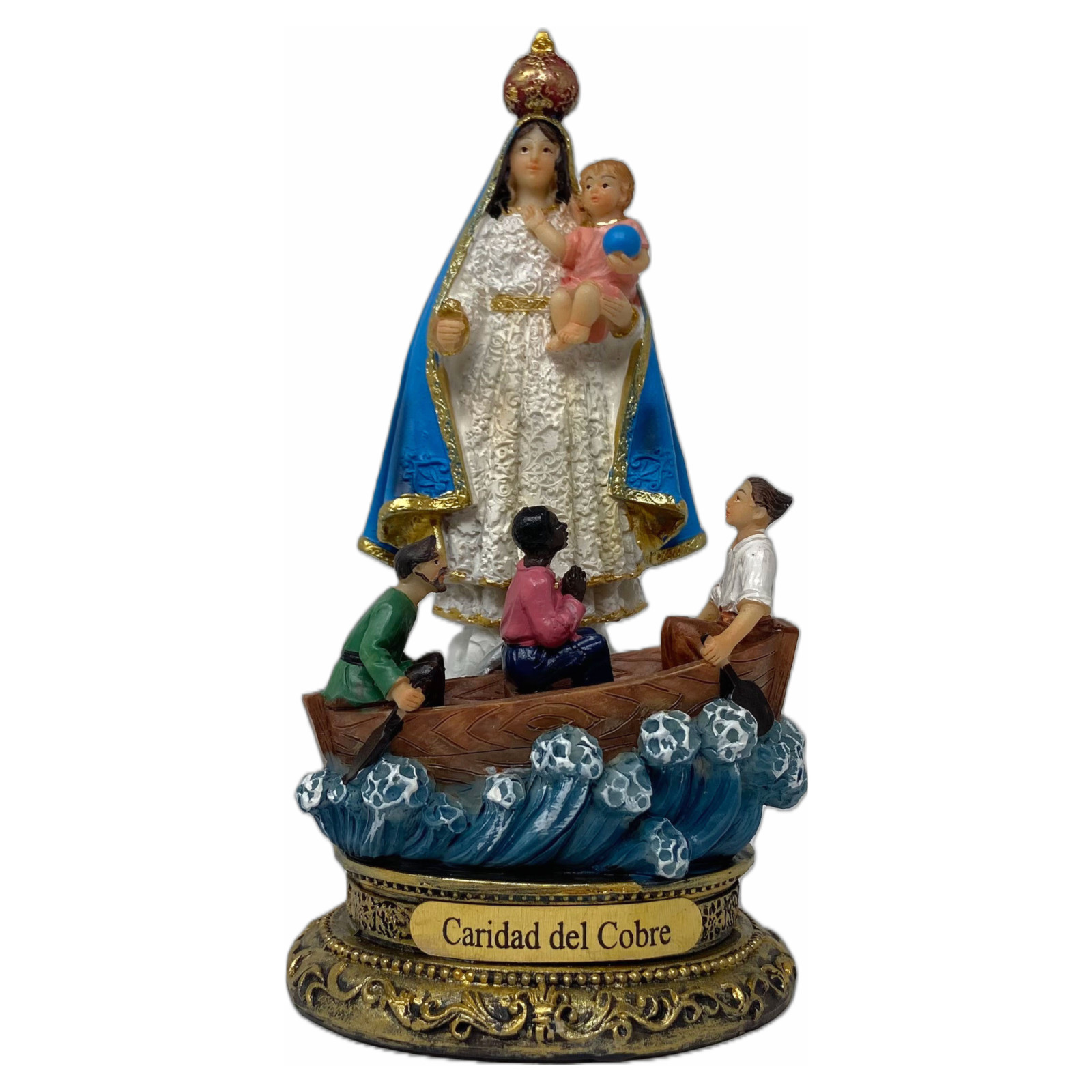Caridad del Cobre | Our Lady of Charity 6 Inch Resin Figurine N61921 Imagen New