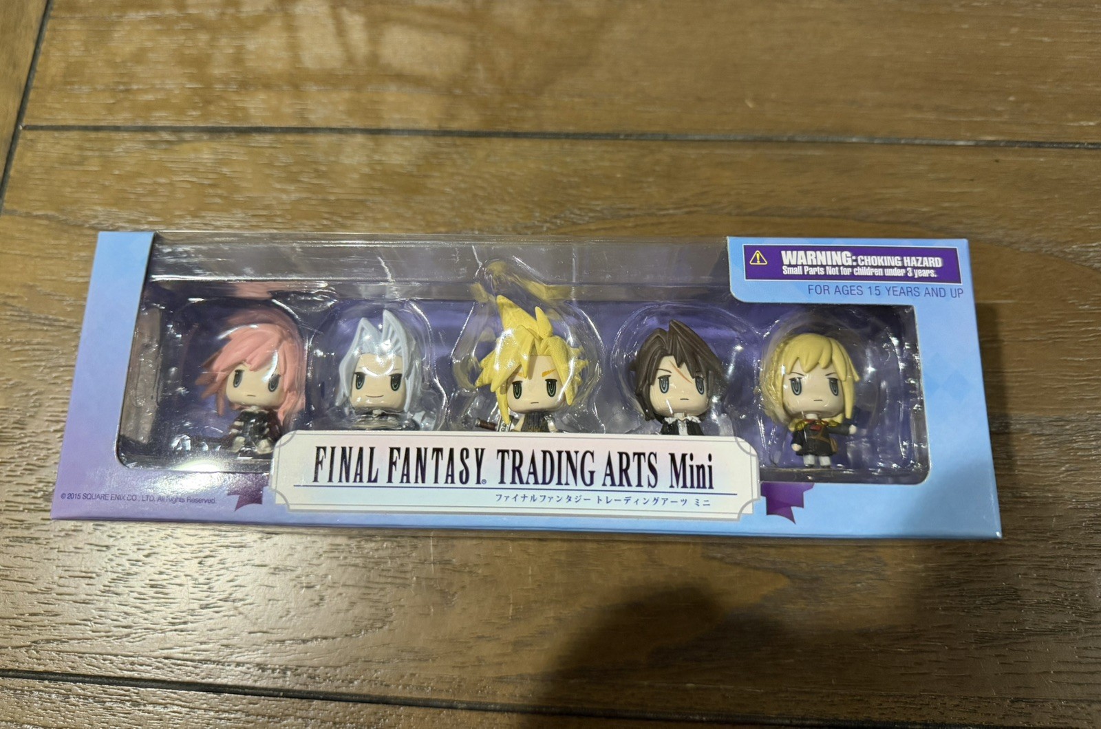 Final Fantasy Trading Arts Mini 5-Set New ~ Lightning Sephiroth Cloud Squall Ace