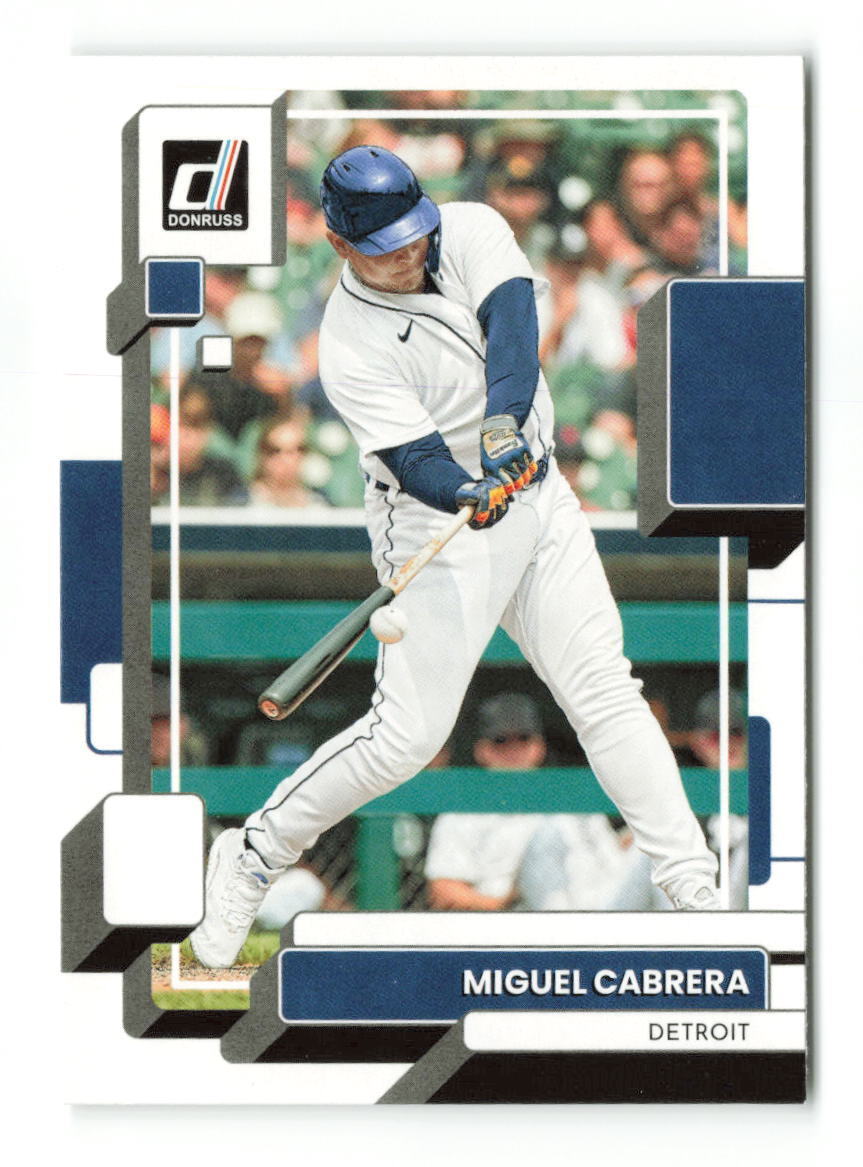 2022 Donruss Miguel Cabrera #212   Detroit Tigers