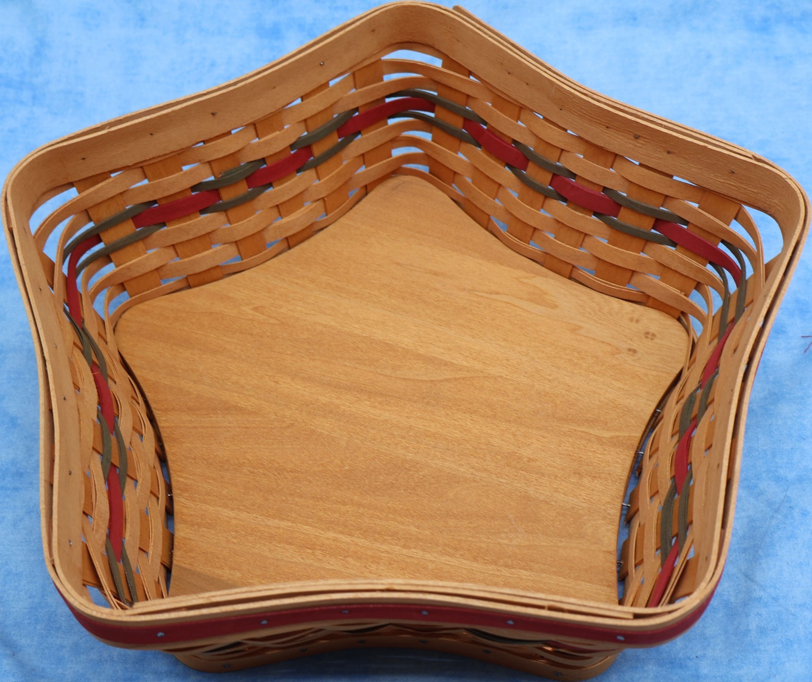 Longaberger 2001 Lg Star Basket Longaberger 2001 Lg Star Basket