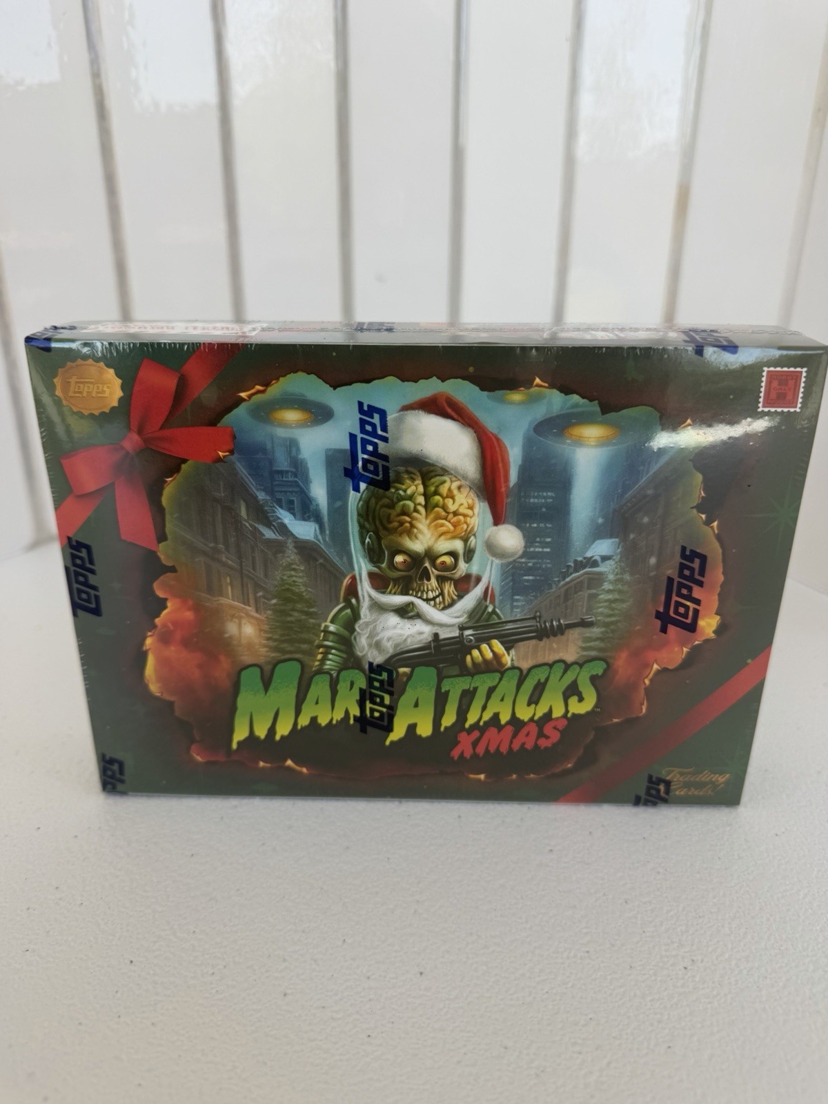 2026 Topps Mars Attacks Christmas Hobby Box Factory Sealed IN HAND 2026 Topps Mars Attacks Christmas Hobby Box Factory Sealed IN HAND