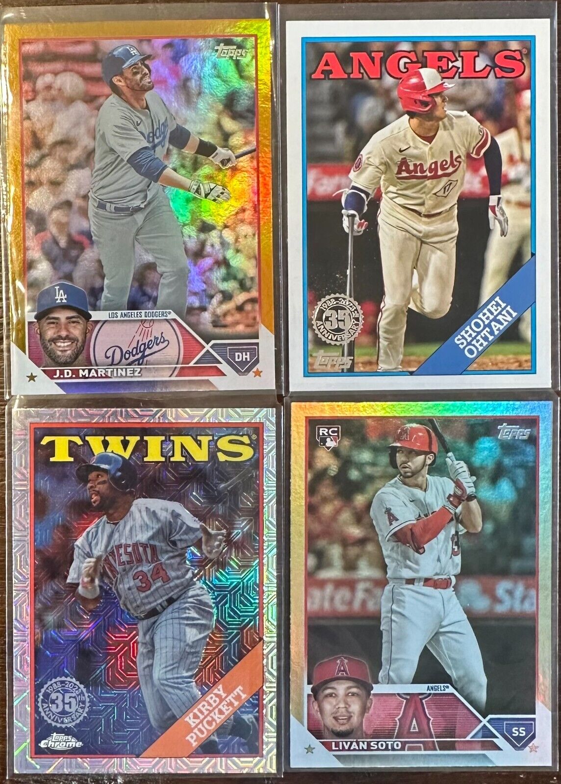 IN HAND 2023 Topps Series 2 Inserts, Silver Pack Mojos Base RC Complete Your Set