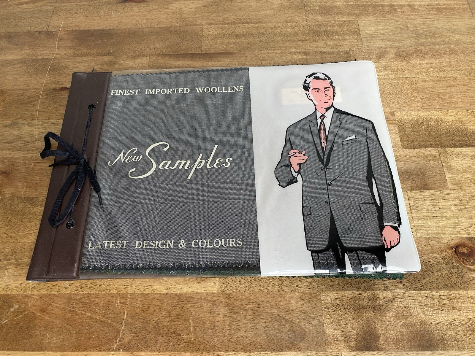 Vintage Tailor's Fabric Sample Men's Suit Sample Book - Finest Imported Samples Vintage Tailor's Fabric Sample Men's Suit Sample Book - Finest Imported Samples