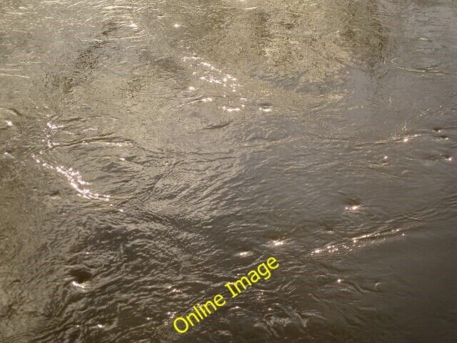 Photo 6x4 Eddies, River Avon by Emscote Gardens, Warwick 2014, January 7, c2014