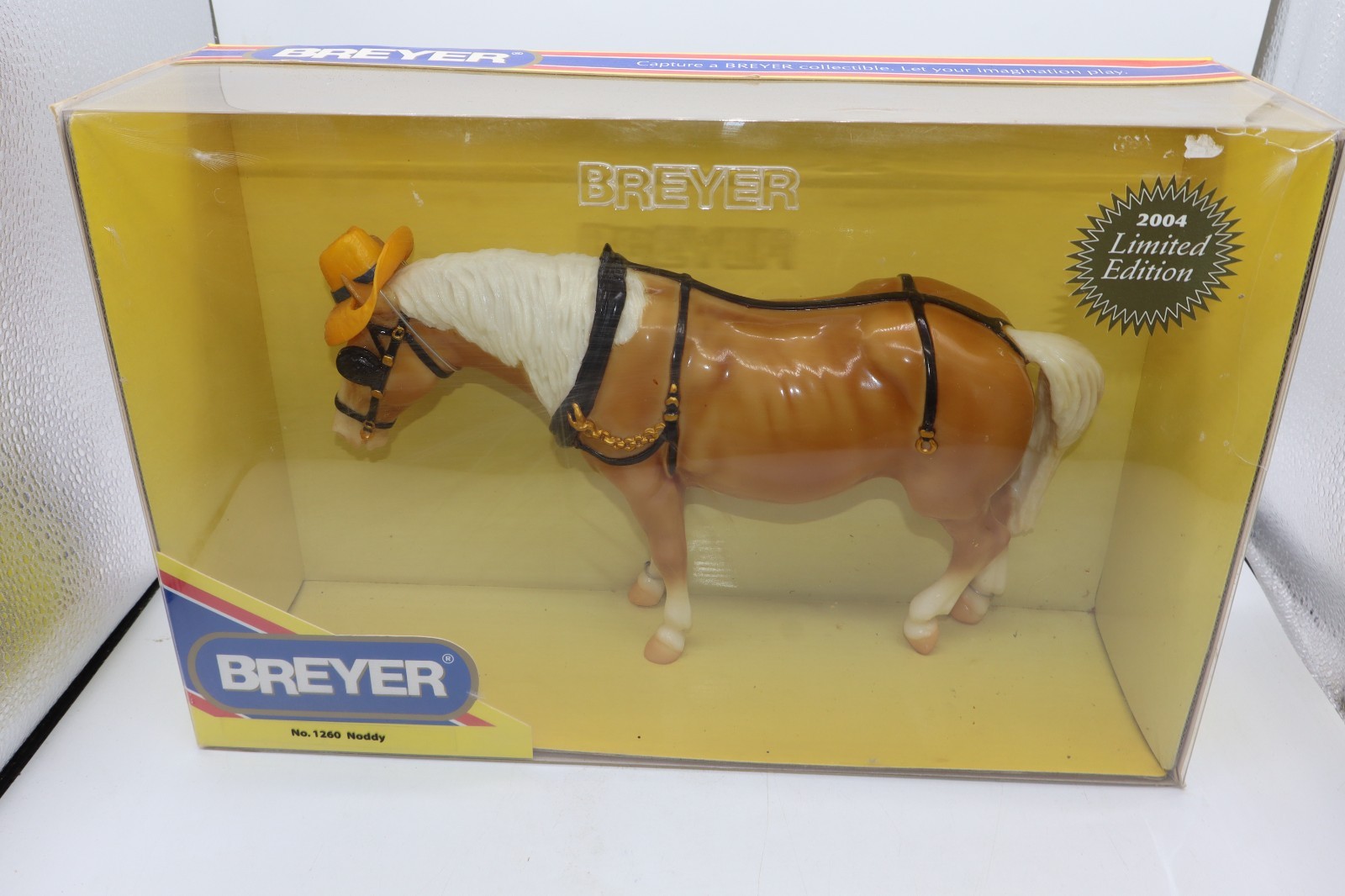 Rare Breyer 2004 #1260 Glossy Palomino Old Timer “Noddy” Retired In Box