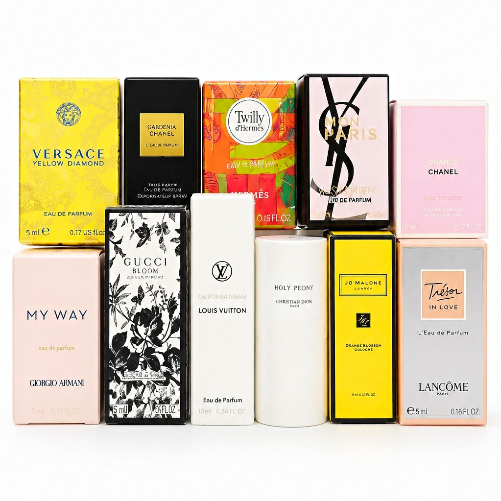 Assorted Designer Perfume Miniature Set in Boxes (12pcs) Assorted Designer Perfume Miniature Set in Boxes (12pcs)