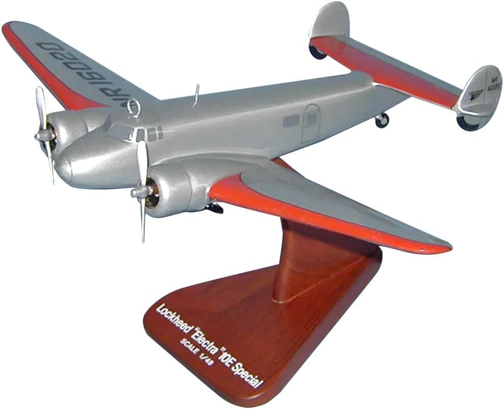 Lockheed Electra 10E Special Amelia Earhart NR16020 Desk 1/48 Model SC Airplane Lockheed Electra 10E Special Amelia Earhart NR16020 Desk 1/48 Model SC Airplane