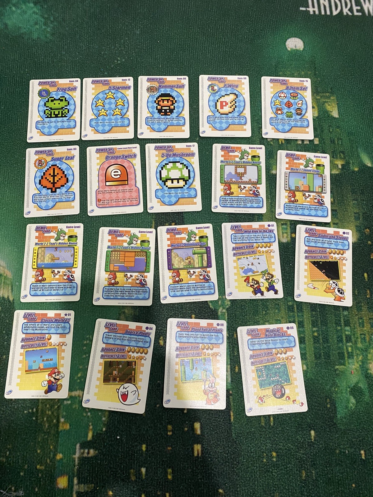 19 Super Mario Advance 4/ Super Mario Bros. 3 E-Reader Level/Demo/Power Up Cards 19 Super Mario Advance 4/ Super Mario Bros. 3 E-Reader Level/Demo/Power Up Cards