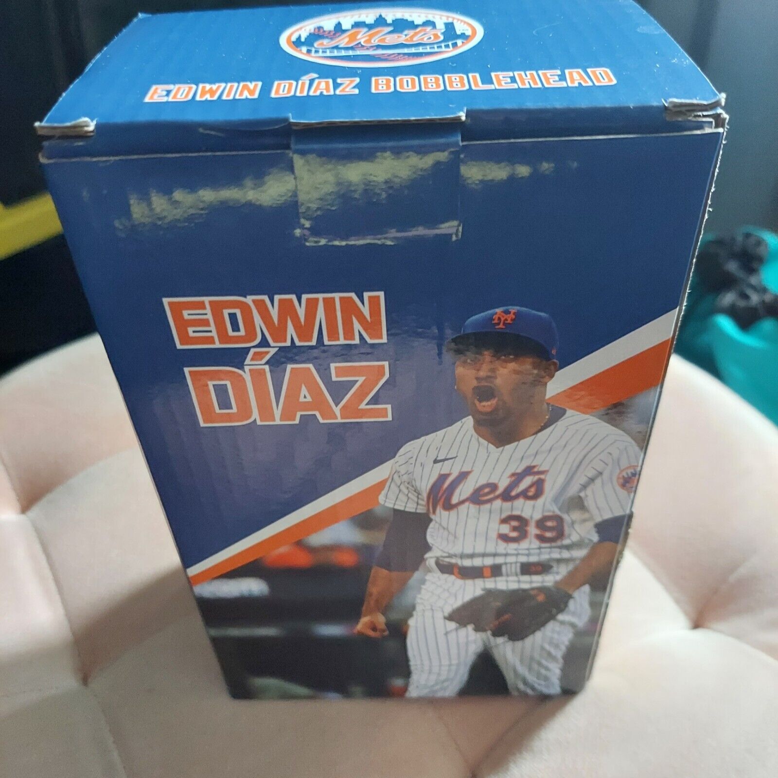 Mets Edwin Diaz Bobblehead 8-15-23 Brand New Unopened