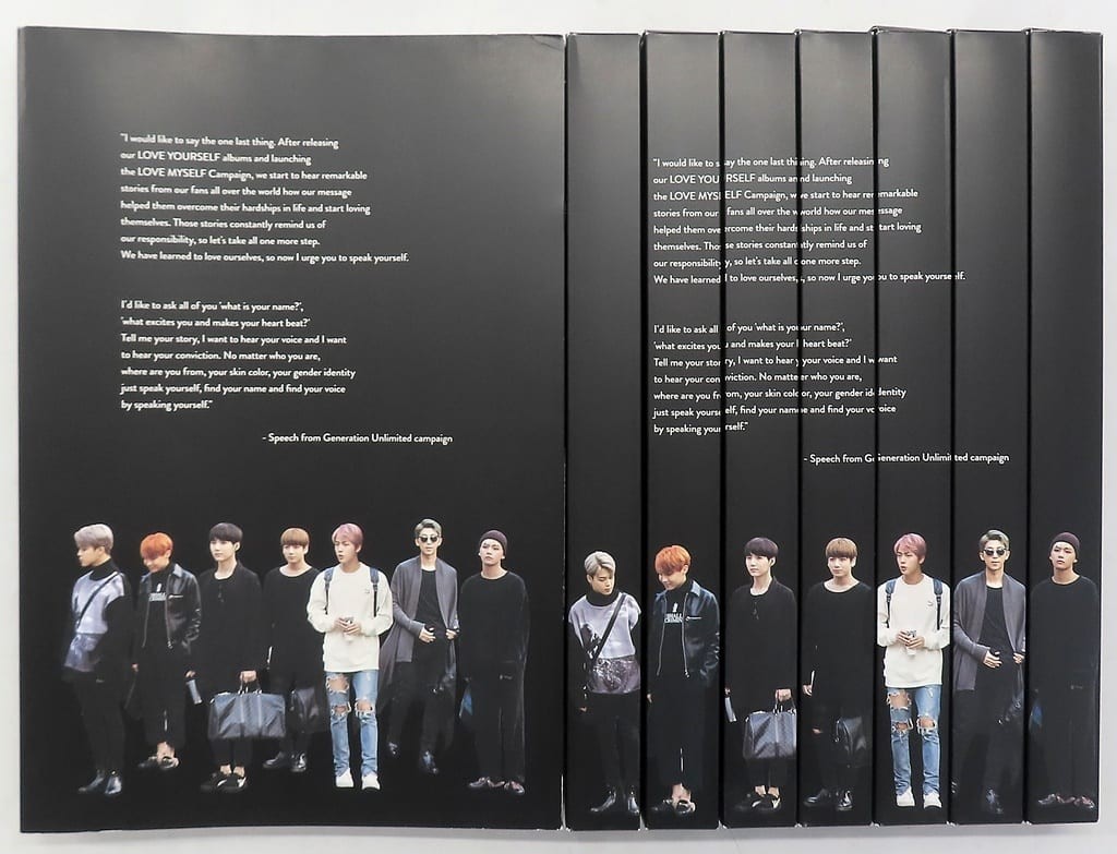 BTS A2 Posters (7pc Set) K-POP 4 SEASONS VOL.1 Japan Used Japan