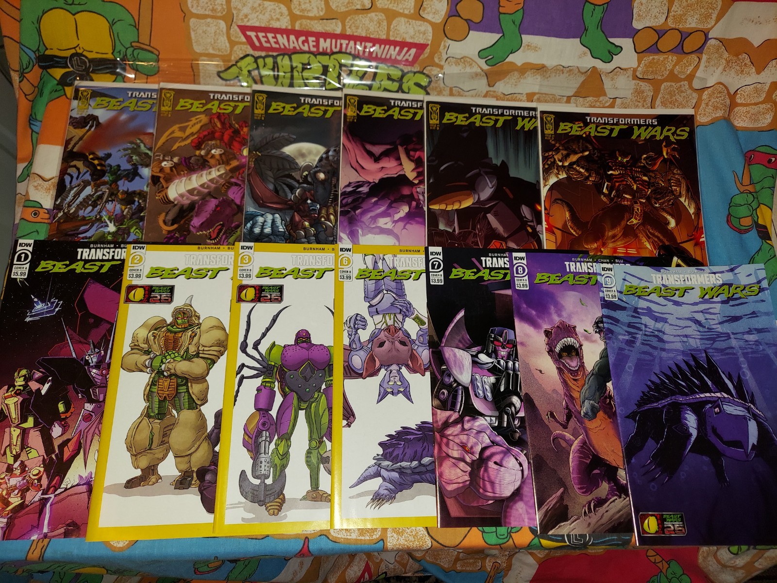 Transformers Beast Wars: The Gathering & Beast Wars 25 Years Comic Books Burnham Transformers Beast Wars: The Gathering & Beast Wars 25 Years Comic Books Burnham