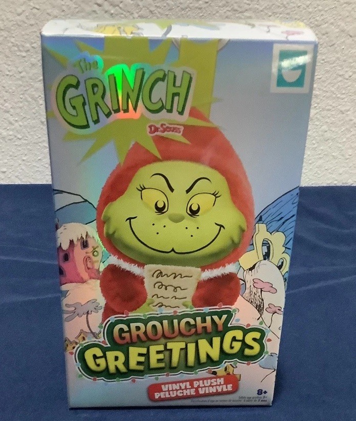 NEW 2026 Happy Haul GRINCH GROUCHY GREETINGS Blind Box Vinyl Plush Bag Clip NEW 2026 Happy Haul GRINCH GROUCHY GREETINGS Blind Box Vinyl Plush Bag Clip