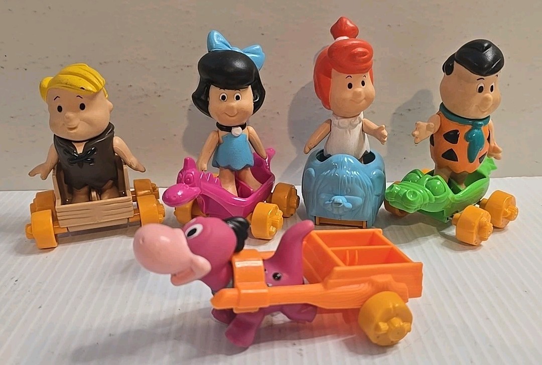1986 Coleco Flinstone Kids Fred, Barney, Wilma, Betty, Dino Complete With Carts 1986 Coleco Flinstone Kids Fred, Barney, Wilma, Betty, Dino Complete With Carts