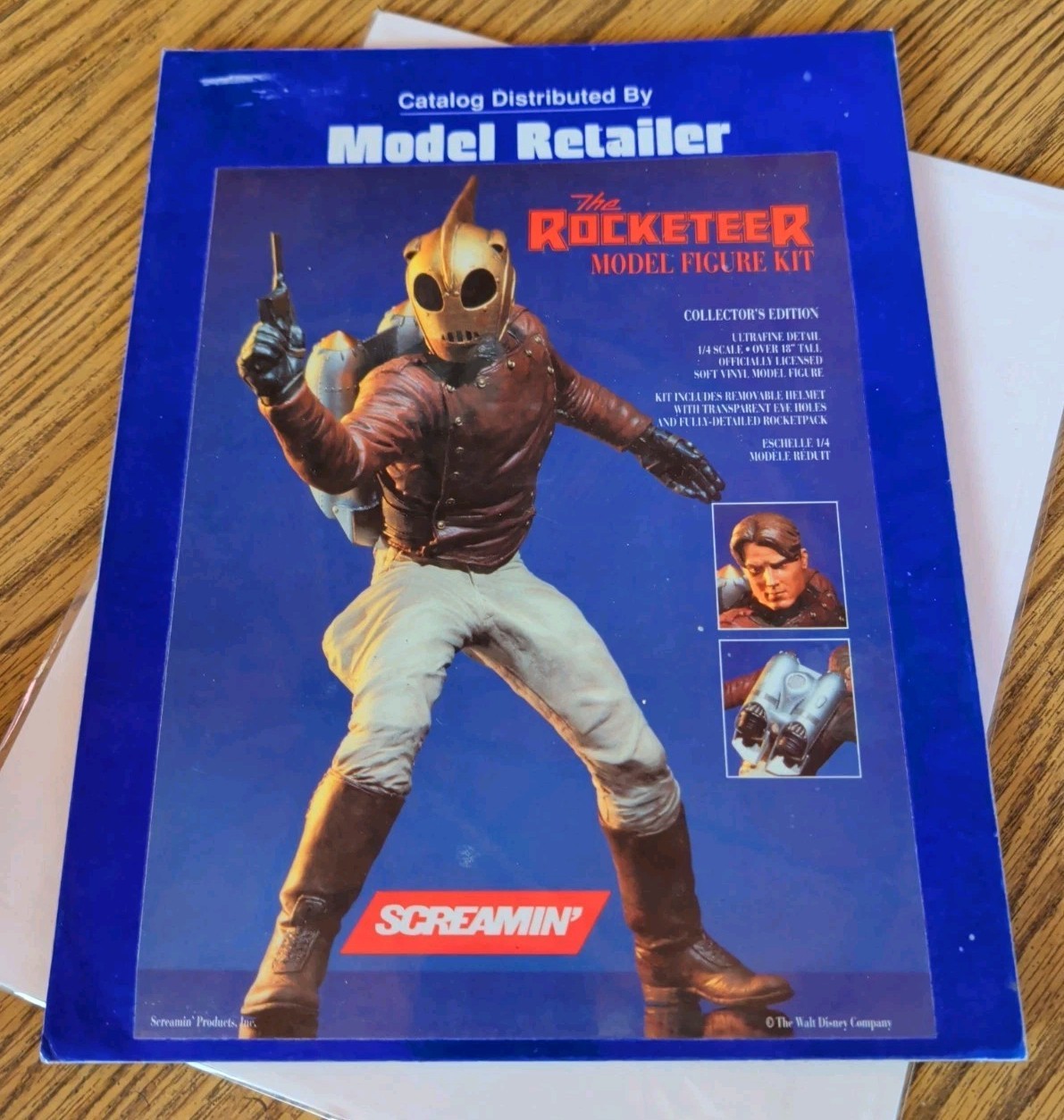 RARE Screamin\' Horror Vintage The Rocketeer - Store Display Standalone Table Top RARE Screamin\' Horror Vintage The Rocketeer - Store Display Standalone Table Top