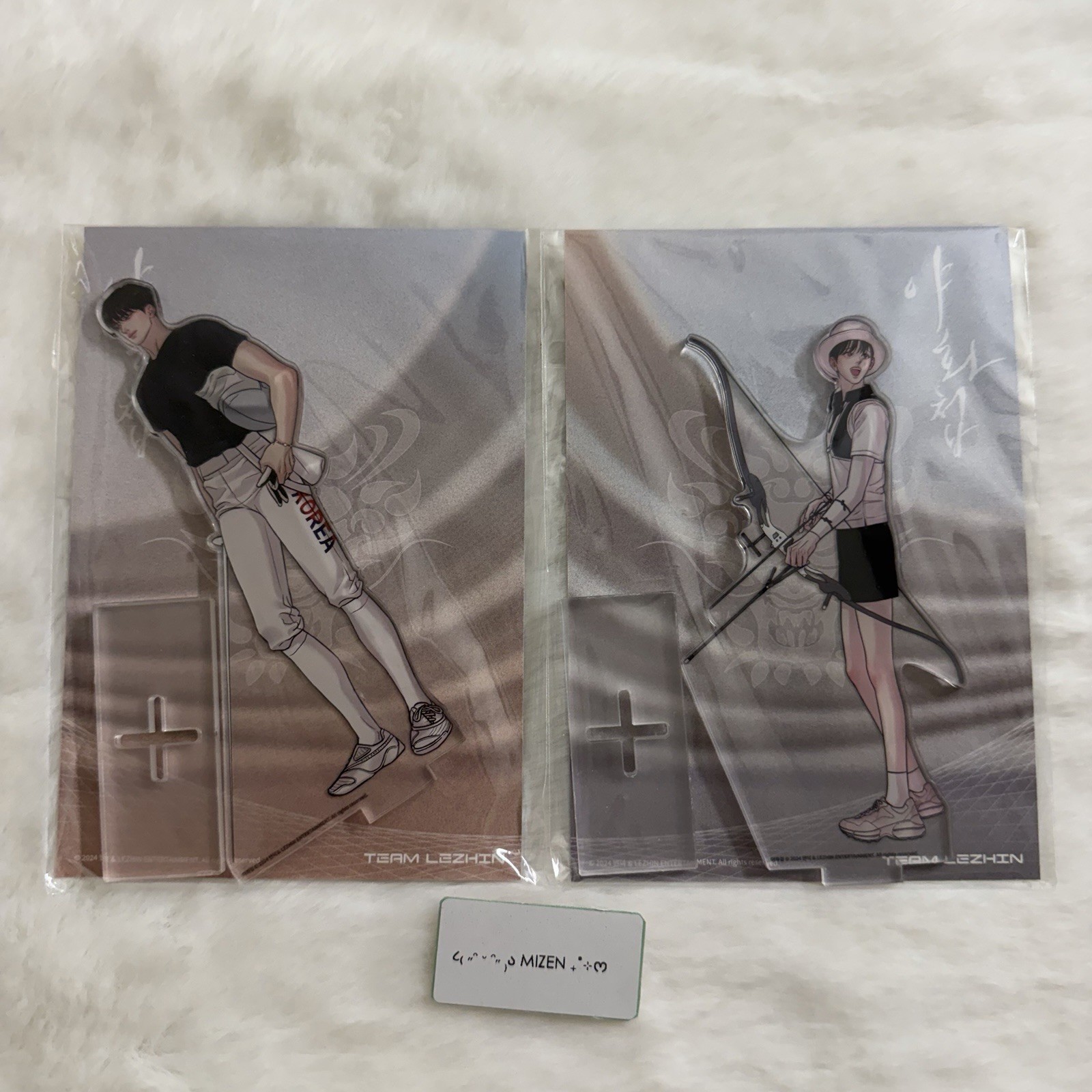 TEAM LEZHIN Painter of the Night Yoon Seungho & Nakyum Acrylic Stand (no pc) TEAM LEZHIN Painter of the Night Yoon Seungho & Nakyum Acrylic Stand (no pc)