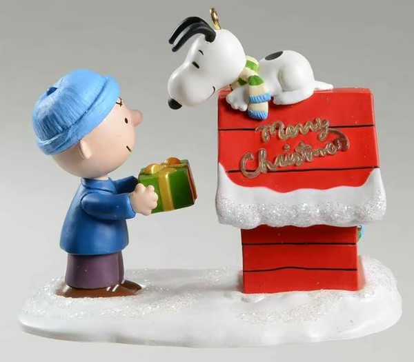 2004 Hallmark Merry Christmas Snoopy Charlie Brown Peanuts Ornament QXI4081 Box 2004 Hallmark Merry Christmas Snoopy Charlie Brown Peanuts Ornament QXI4081 Box