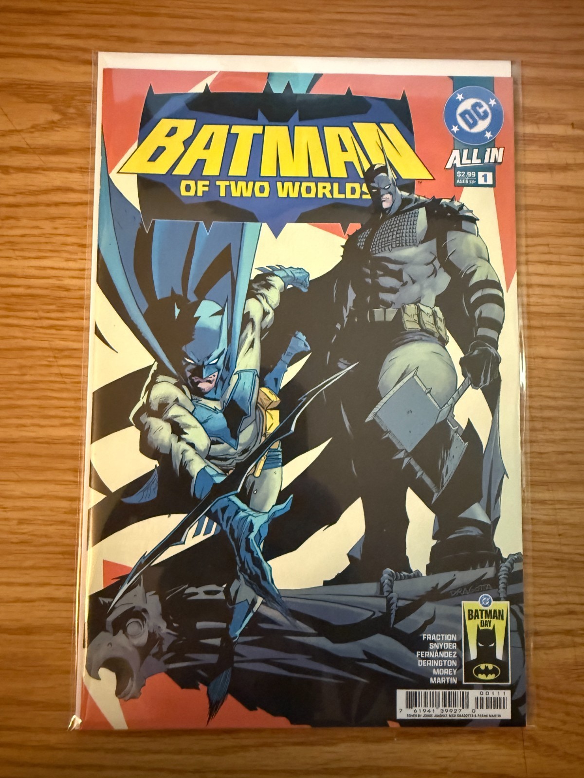 Batman Of Two Worlds #1 - Absolute Batman - Batman Day DC Comics 2026 Batman Of Two Worlds #1 - Absolute Batman - Batman Day DC Comics 2026