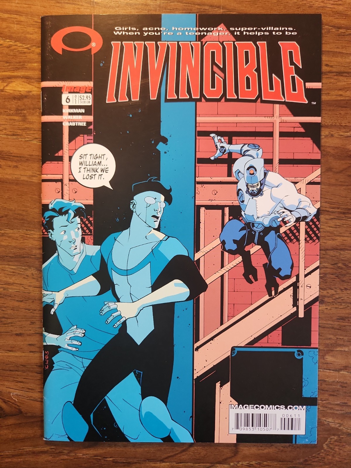 🔑Invincible #6 Image Comics 2003 Low Print Key 1st Reanimen/black Samson ~ VF🔑 🔑Invincible #6 Image Comics 2003 Low Print Key 1st Reanimen/black Samson ~ VF🔑