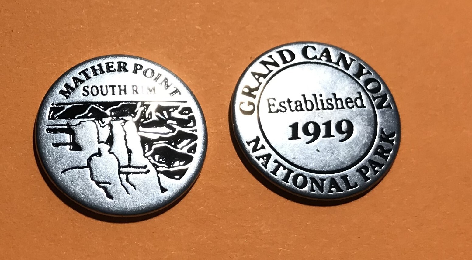 Grand Canyon Mather Point South Rim Token Grand Canyon Mather Point South Rim Token