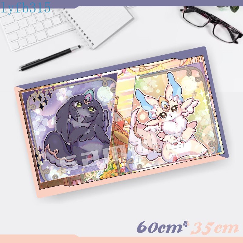 Yu-Gi-Oh Purrely Keyboard Mouse Pad Desk Card Pad Game Playmat 35x60cm #F Yu-Gi-Oh Purrely Keyboard Mouse Pad Desk Card Pad Game Playmat 35x60cm #F