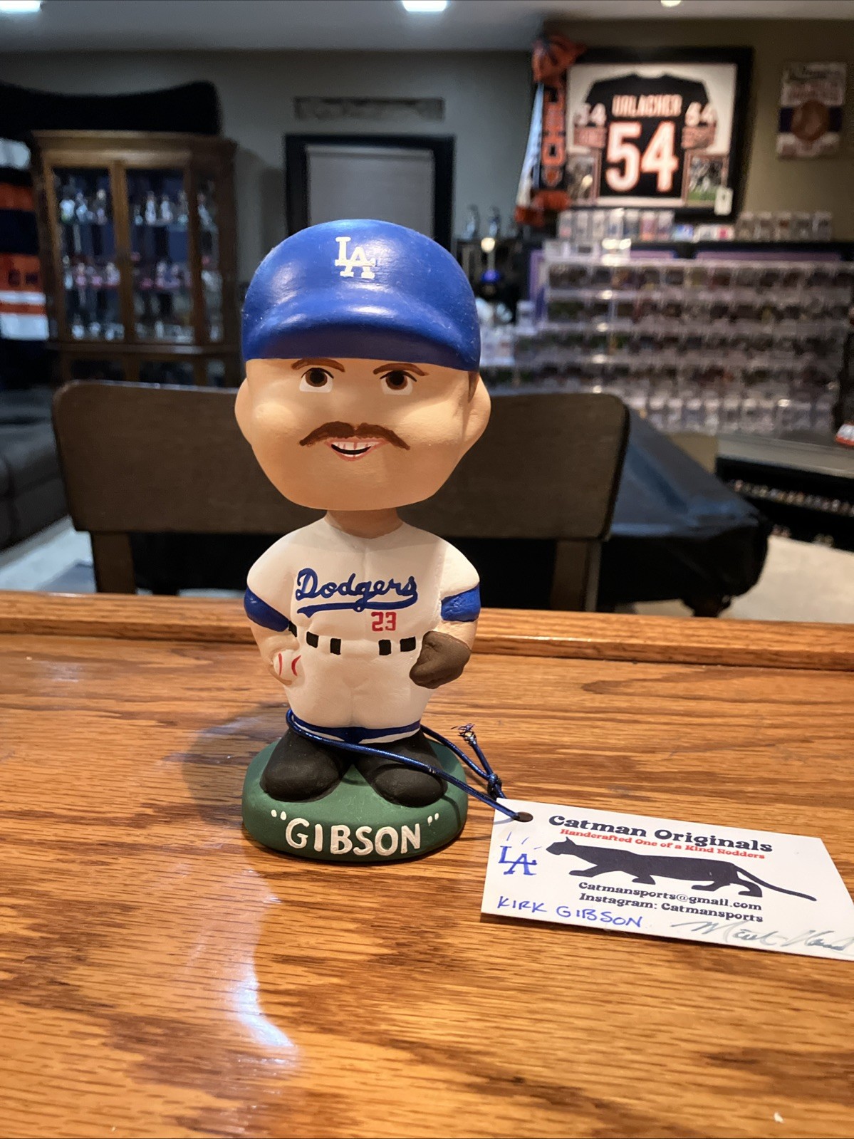 Kirk Gibson Catman Bobblehead 