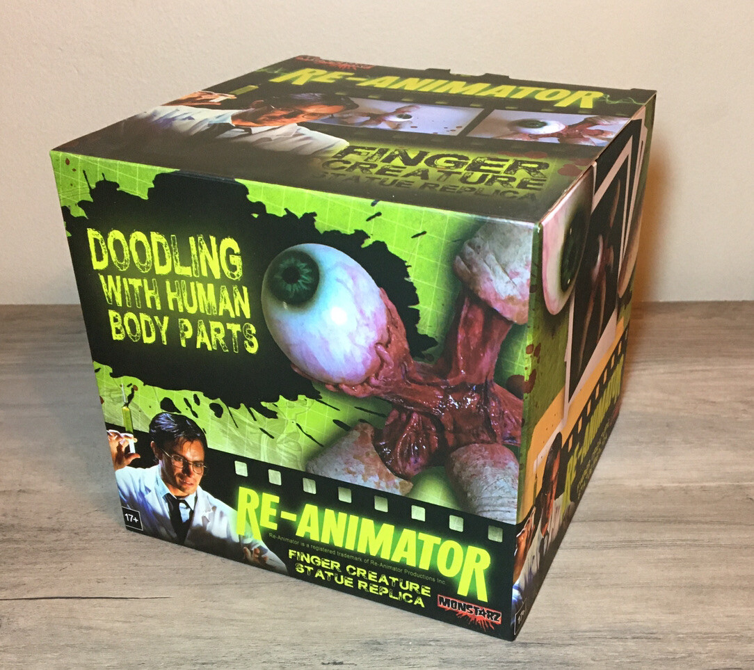 New Re-Animator Finger Creature Replica Monstarz Figure Statue 400 Made 2015 New Re-Animator Finger Creature Replica Monstarz Figure Statue 400 Made 2015
