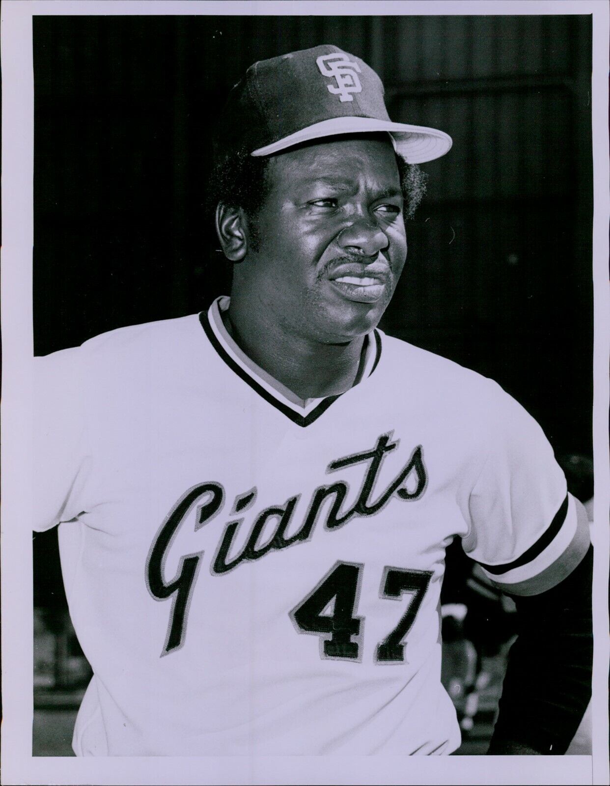 LG890 1978 Original Russ Reed Photo LYNN MCGLOTHEN San Francisco Giants Pitcher