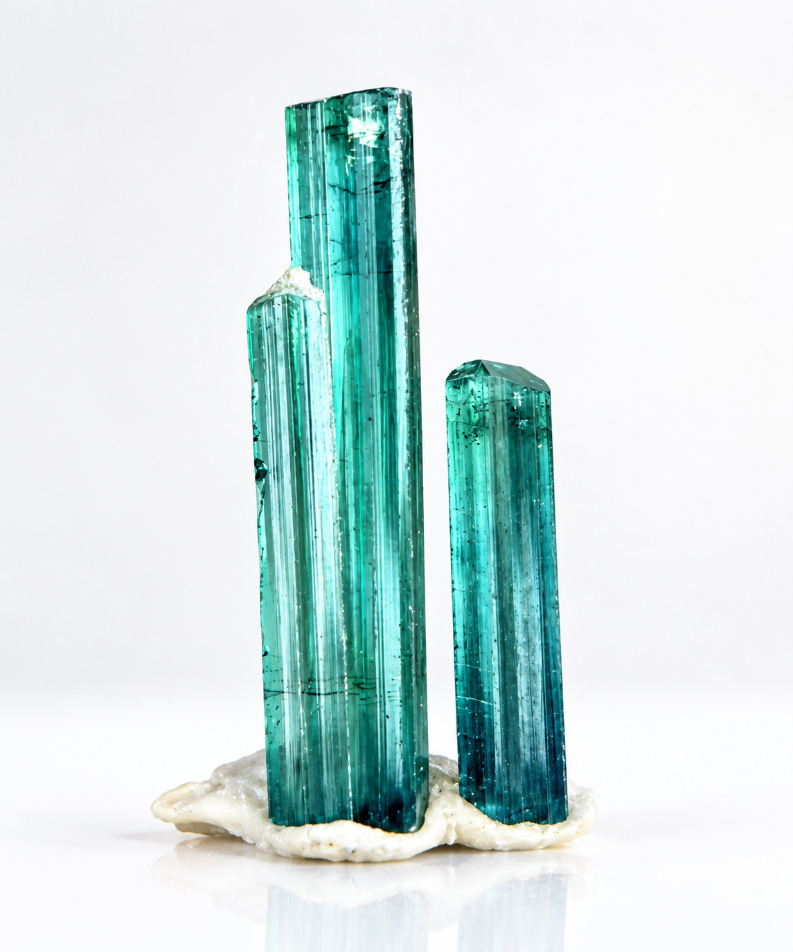 8.15ct | Natural Blue Indicolite Tourmaline Crystal Gemmy Specimen - Afghanistan