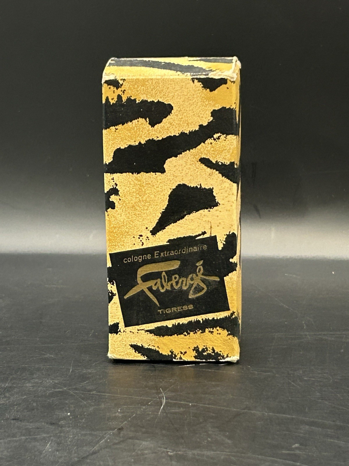 Vintage 1967 to 1976 Faberge Tigress Cologne Extraordinaire 1 oz Splash w/ Box Vintage 1967 to 1976 Faberge Tigress Cologne Extraordinaire 1 oz Splash w/ Box