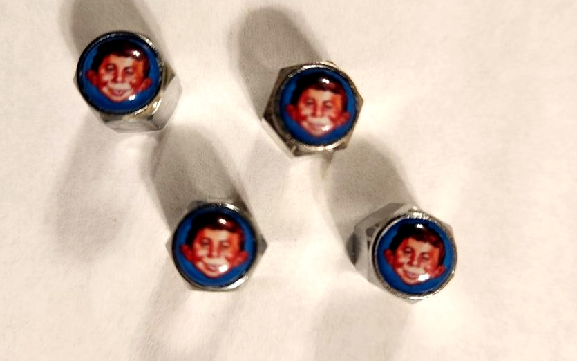 Alfred E Neuman Tire Caps, Mad Magazine car tire valve stem caps alfred e newman Alfred E Neuman Tire Caps, Mad Magazine car tire valve stem caps alfred e newman