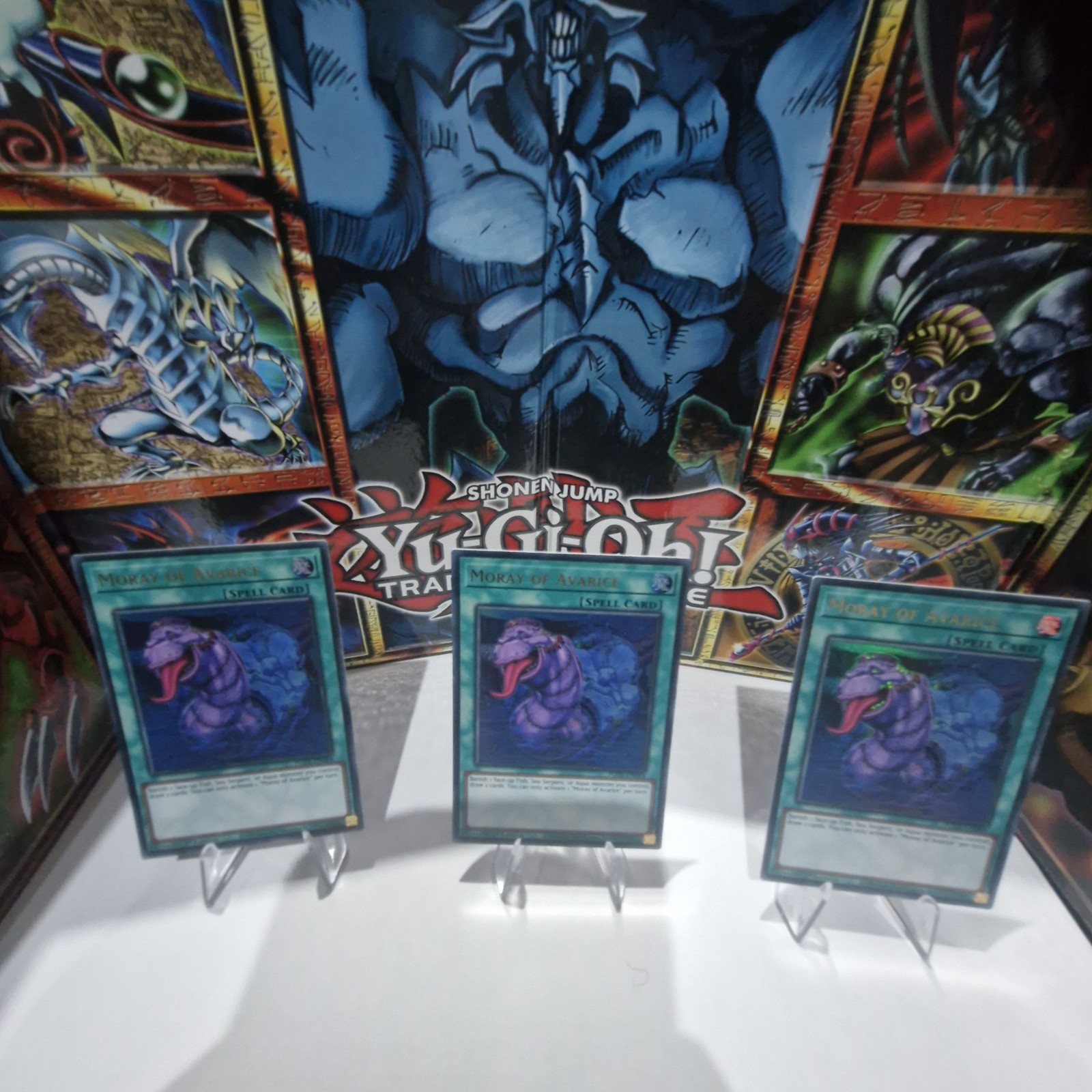 Yugioh Card Bundle 3 X Moray Of Avarice Pote-en084 1st Edition NM Condition Yugioh Card Bundle 3 X Moray Of Avarice Pote-en084 1st Edition NM Condition