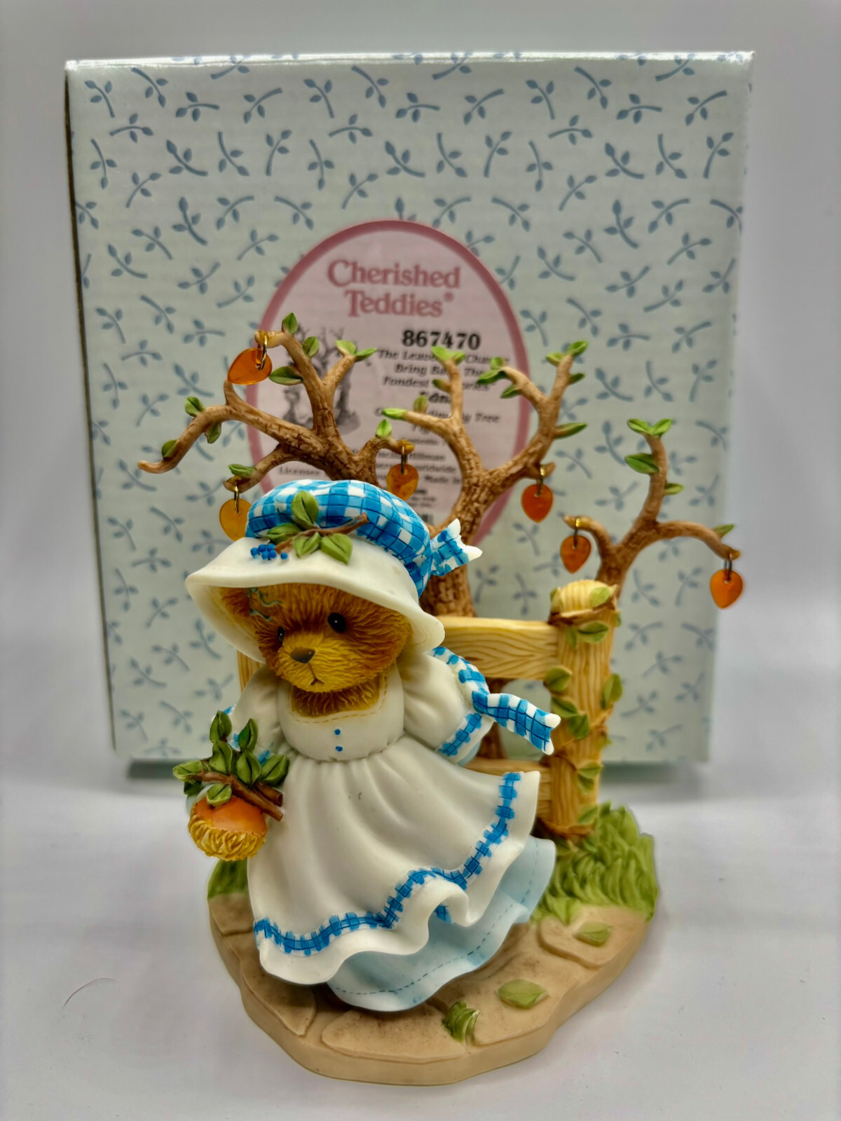 Cherished Teddies Enesco 2001 Edna 867470 Cherished Teddies Enesco 2001 Edna 867470